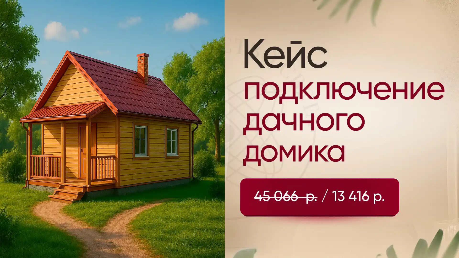 Технологическое присоединение дачного домика